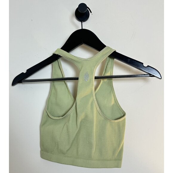 FREE PEOPLE Movement Free Throw Crop Top in Mint Size Small - Picture 5 of 6